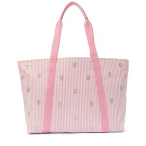 Victoria’s Secret Pink Striped Tote Bag